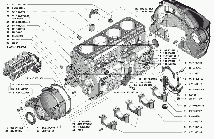 Блок цилиндров